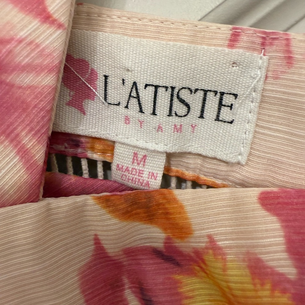 L’atiste Floral Handkerchief Maxi Dress - Picture 8 of 11